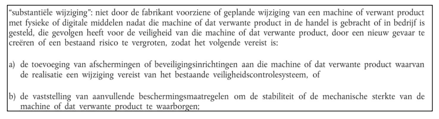 Machineverordening