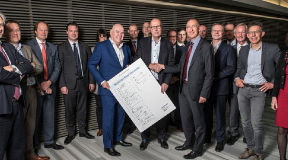 Ondertekening uniforme poortinstructie voor de bouw